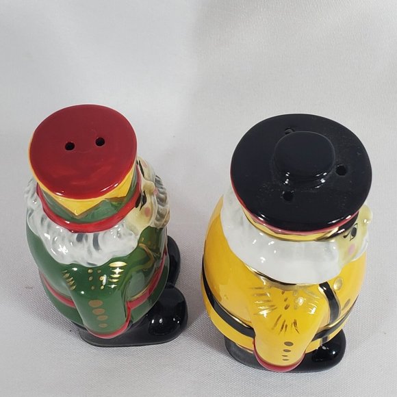 Nutcracker Salt & Pepper Shakers Set 5" holiday table Christmas kitchen decor - Picture 5 of 7